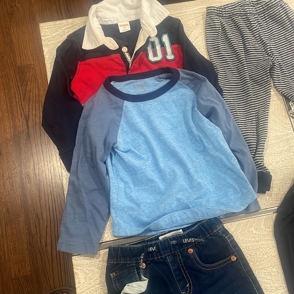 Toddler Boys Bundle Janie and Jack, Burt’s Bees, Levi’s, and Gymboree - Picture 11 of 13
